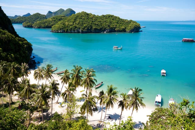 <p>AngThong National Park in Koh Samui, Thailand</p>