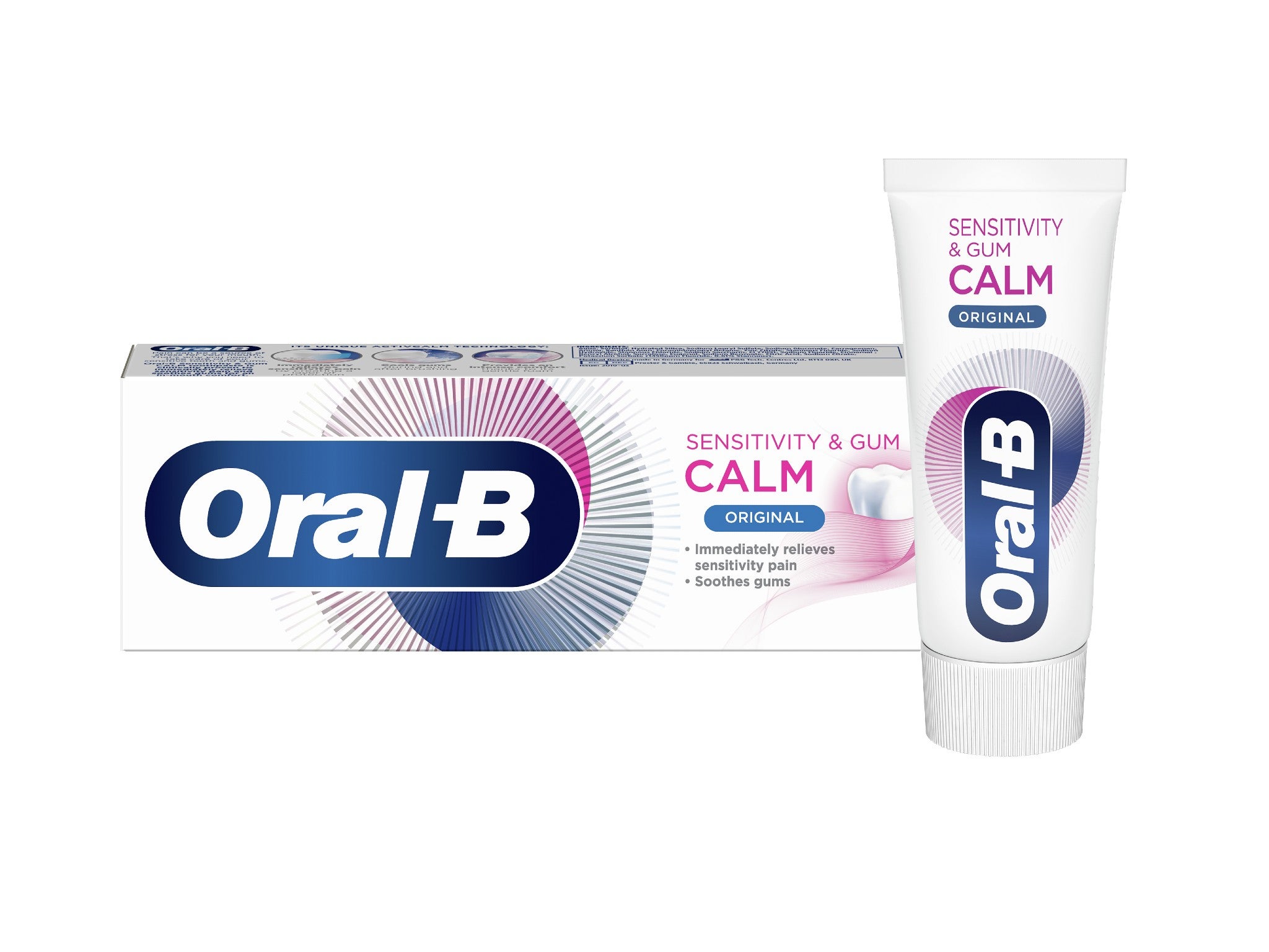 Oral-B sensitivity & gum calm original toothpaste indybest.jpg