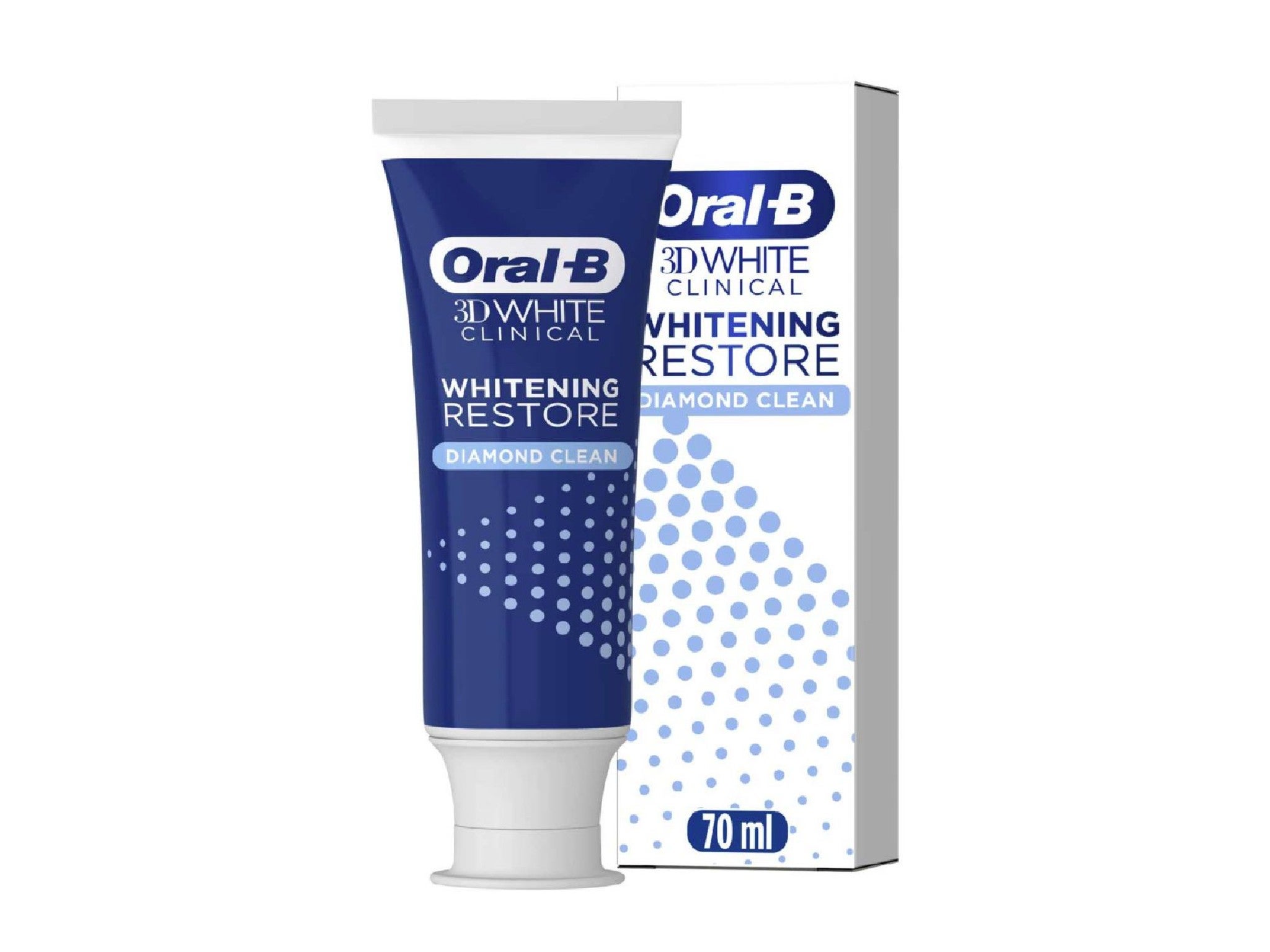 Oral-B 3DWhite clinical whitening restore diamond clean toothpaste indybest.jpg