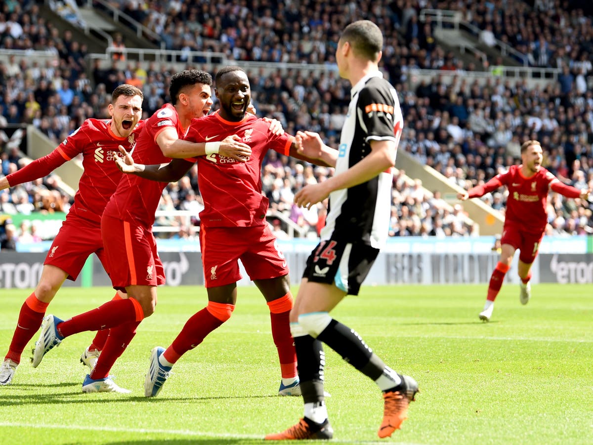 Naby Keita sends Liverpool top after narrow win at in-form Newcastle