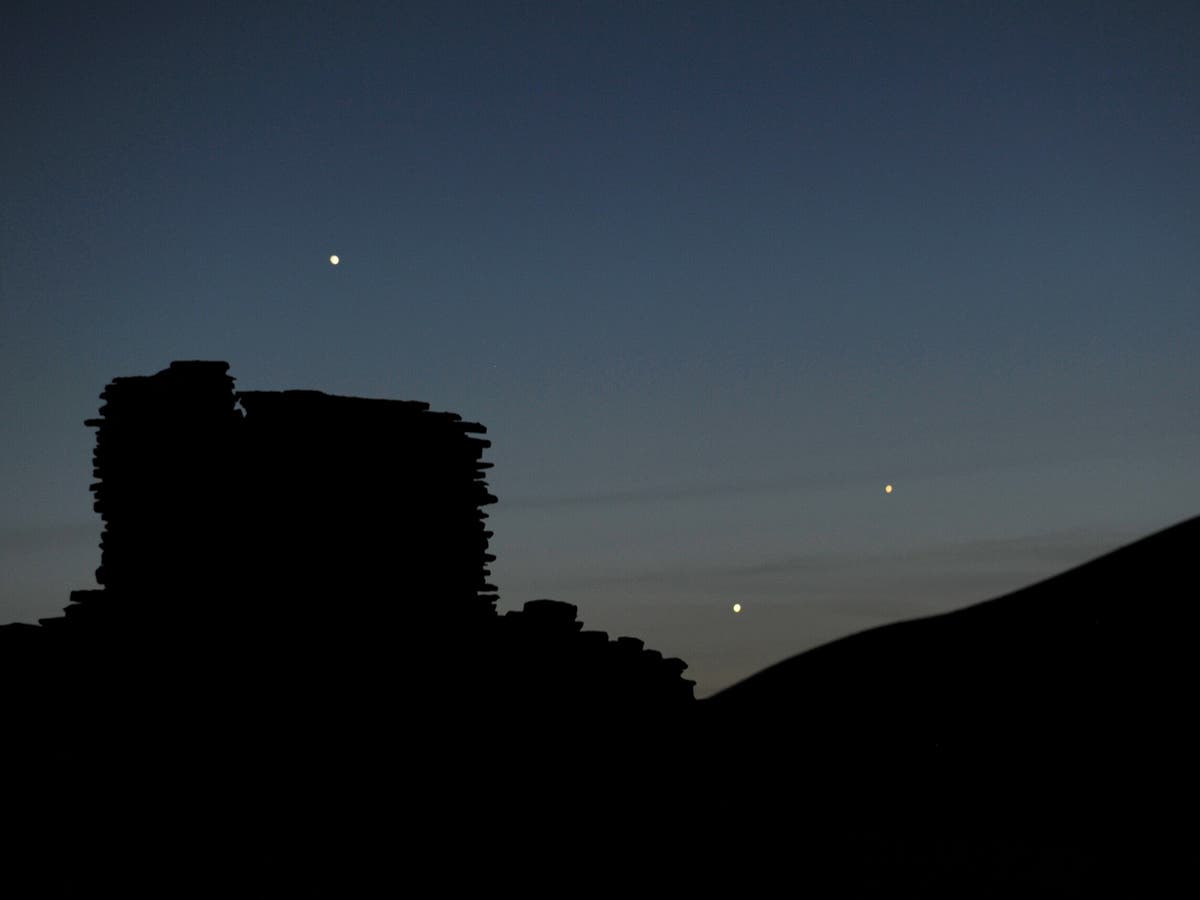 Venus and Jupiter to appear close to colliding in rare spectacle
