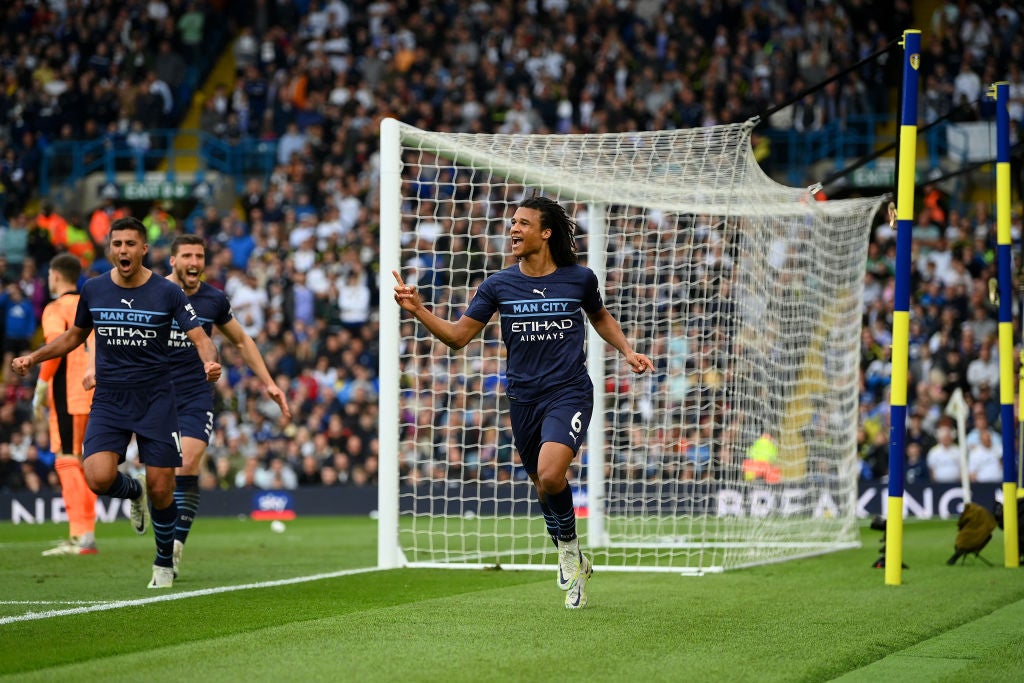 Nathan Ake in jubilant mood