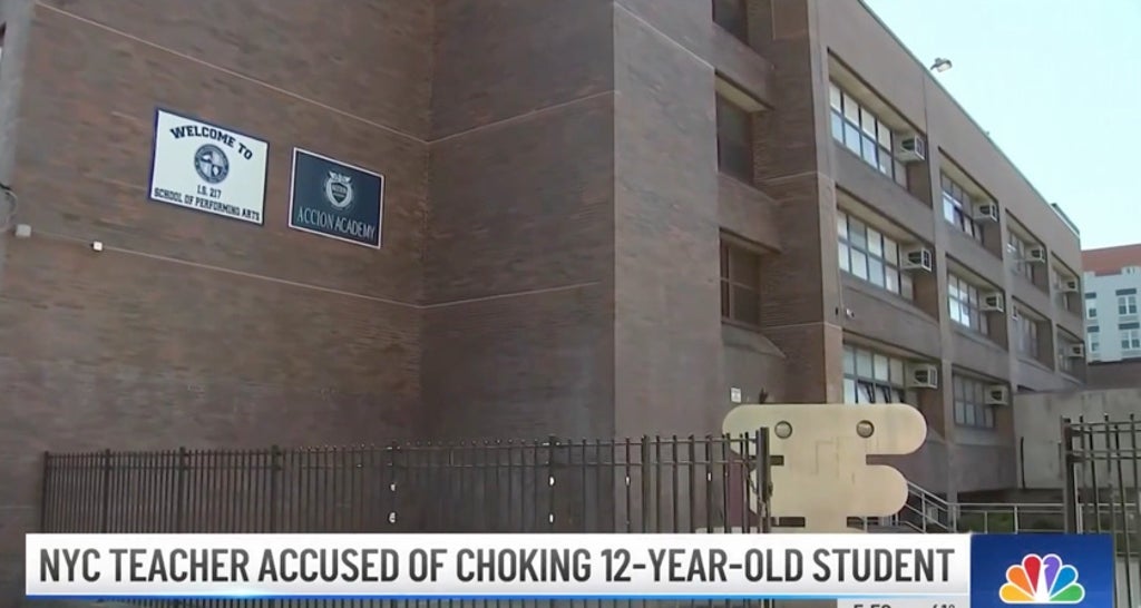 New York City teacher arrested for choking 12-year-old student in cafeteria