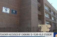 New York City teacher arrested for choking 12-year-old student in cafeteria