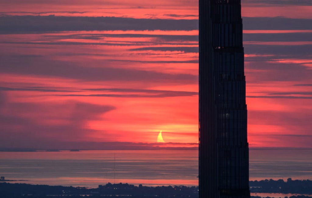 Watch live as partial solar eclipse is seen in Chile