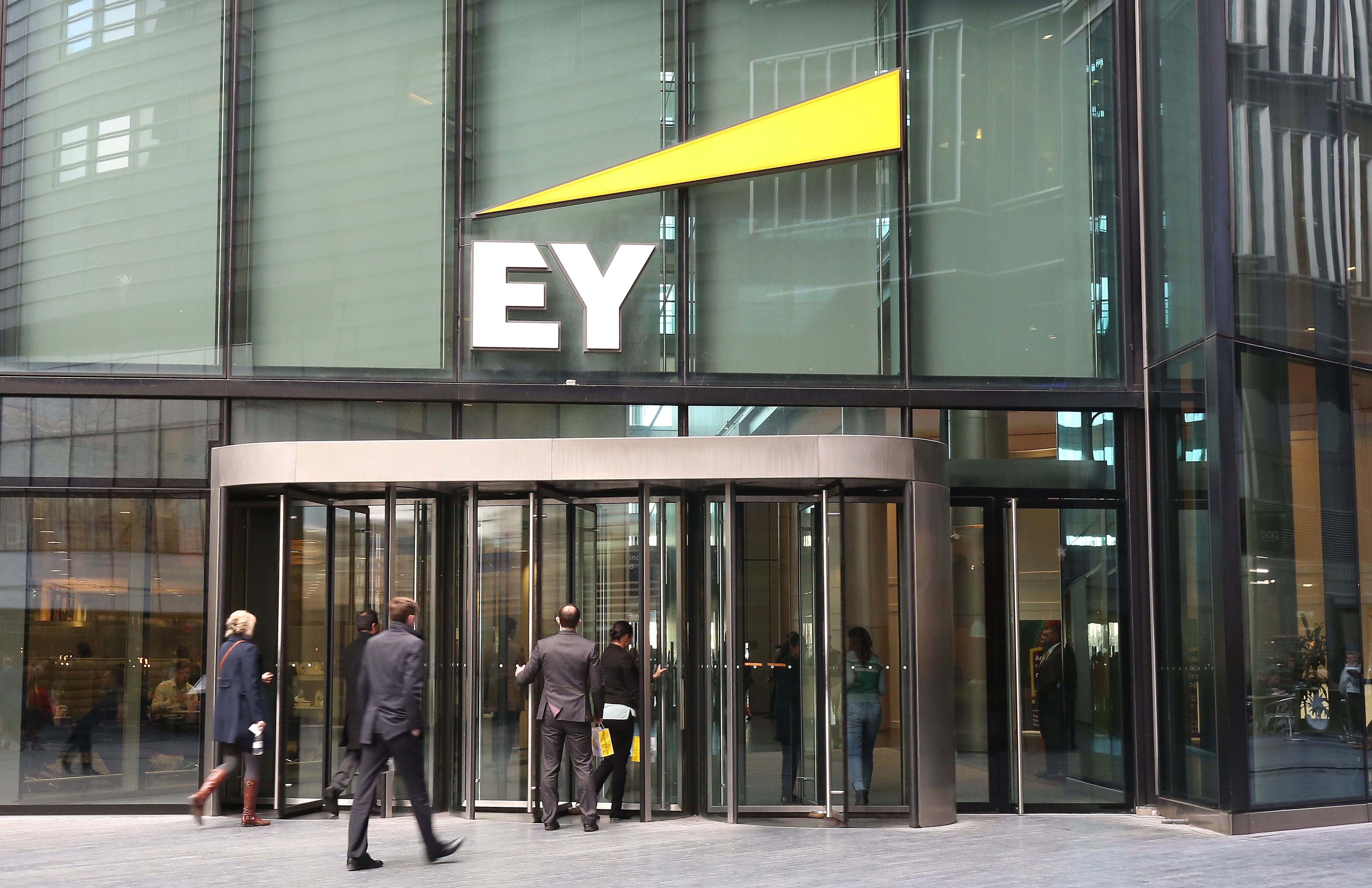 A report by EY said that profit warnings among UK-listed firms surged in the latest quarter (Philip Toscano/PA)
