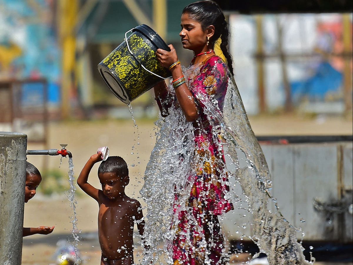 Three-quarters of south Asia children exposed to dangerous heatwaves, Unicef warns