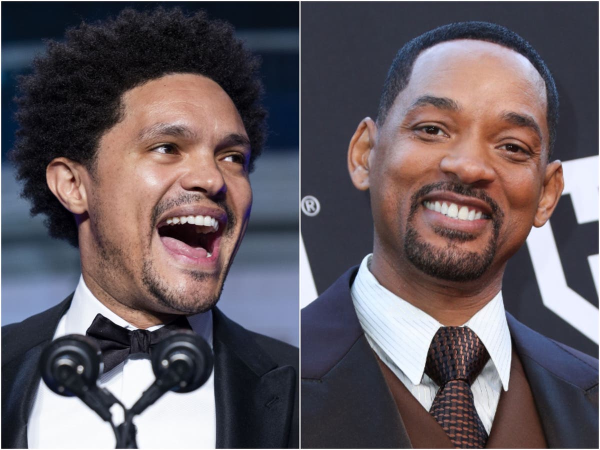 Trevor Noah jokes about Will Smith’s Oscars slap at White House Correspondents’ Dinner