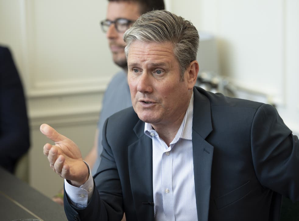 Sir Keir Starmer has said Labour has not agreed a local elections pact with the Liberal Democrats (PA)