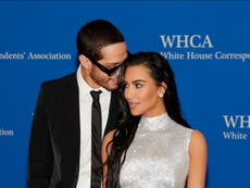 Kim Kardashian and Pete Davidson appear smitten during red carpet debut as a couple