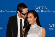 Kim Kardashian and Pete Davidson appear smitten during red carpet debut as a couple