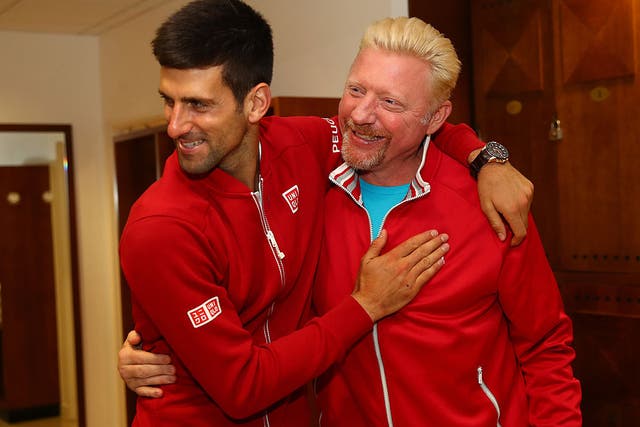 <p>Djokovic won the French Open while Becker was his coach  </p>