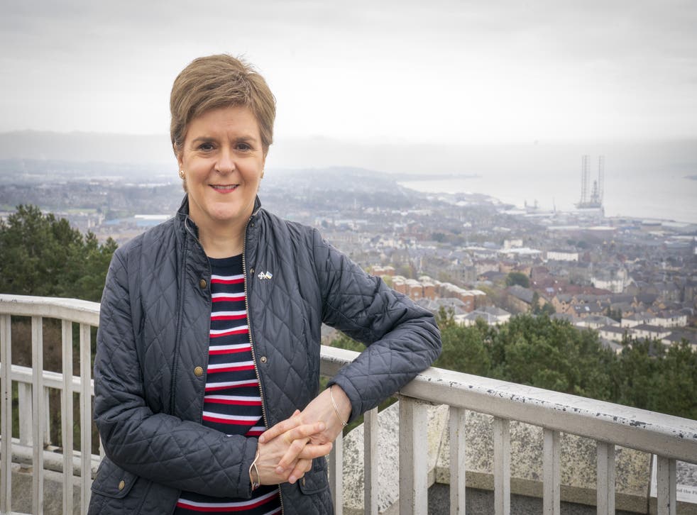 Scotland’s First Minister Nicola Sturgeon said she believes Scots will back independence (Jane Barlow/PA)