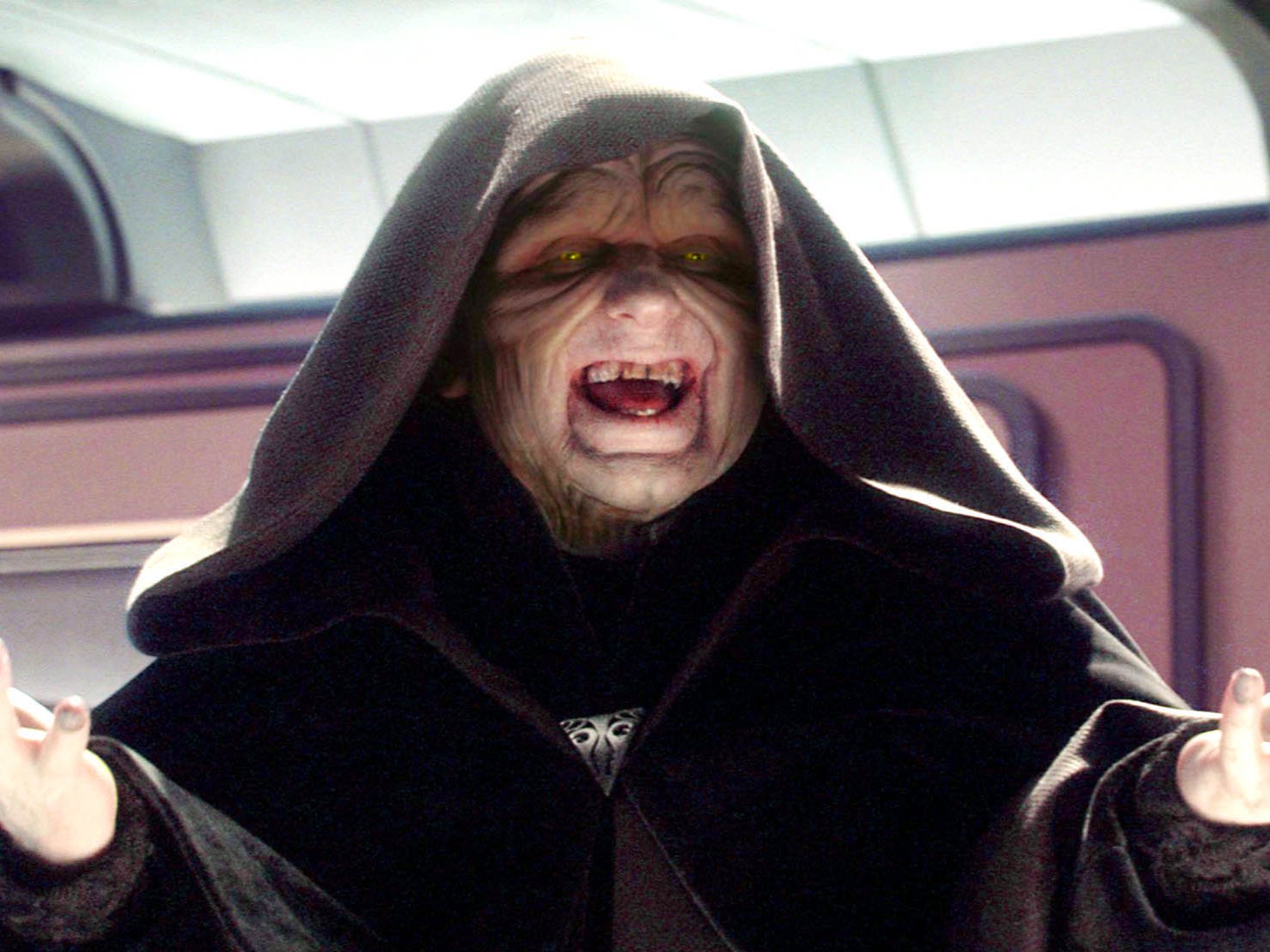 Emperor Palpatine From Star Wars Revenge Of The Sith Fx