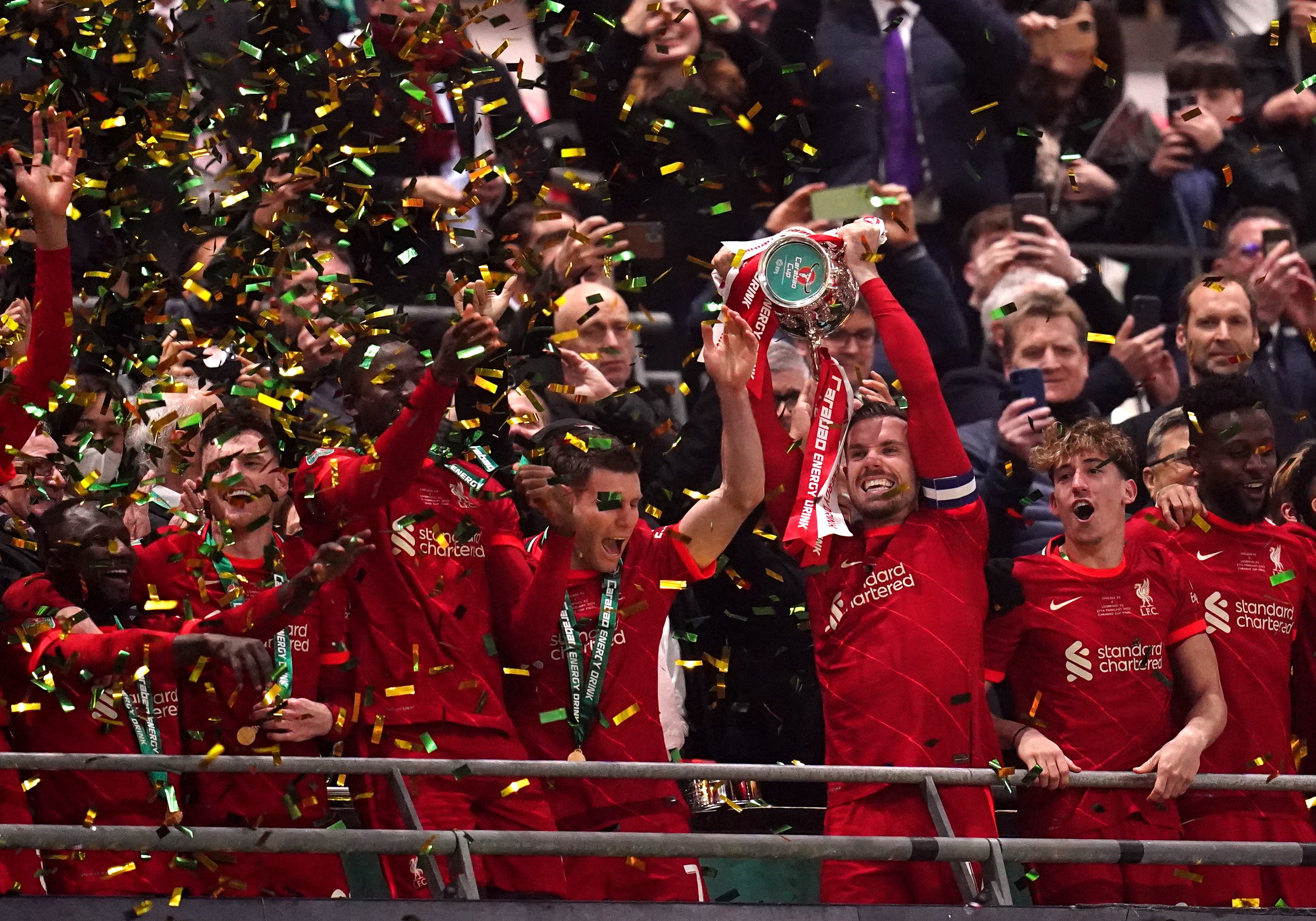 Liverpool won the 2022 Carabao Cup (John Walton/PA)