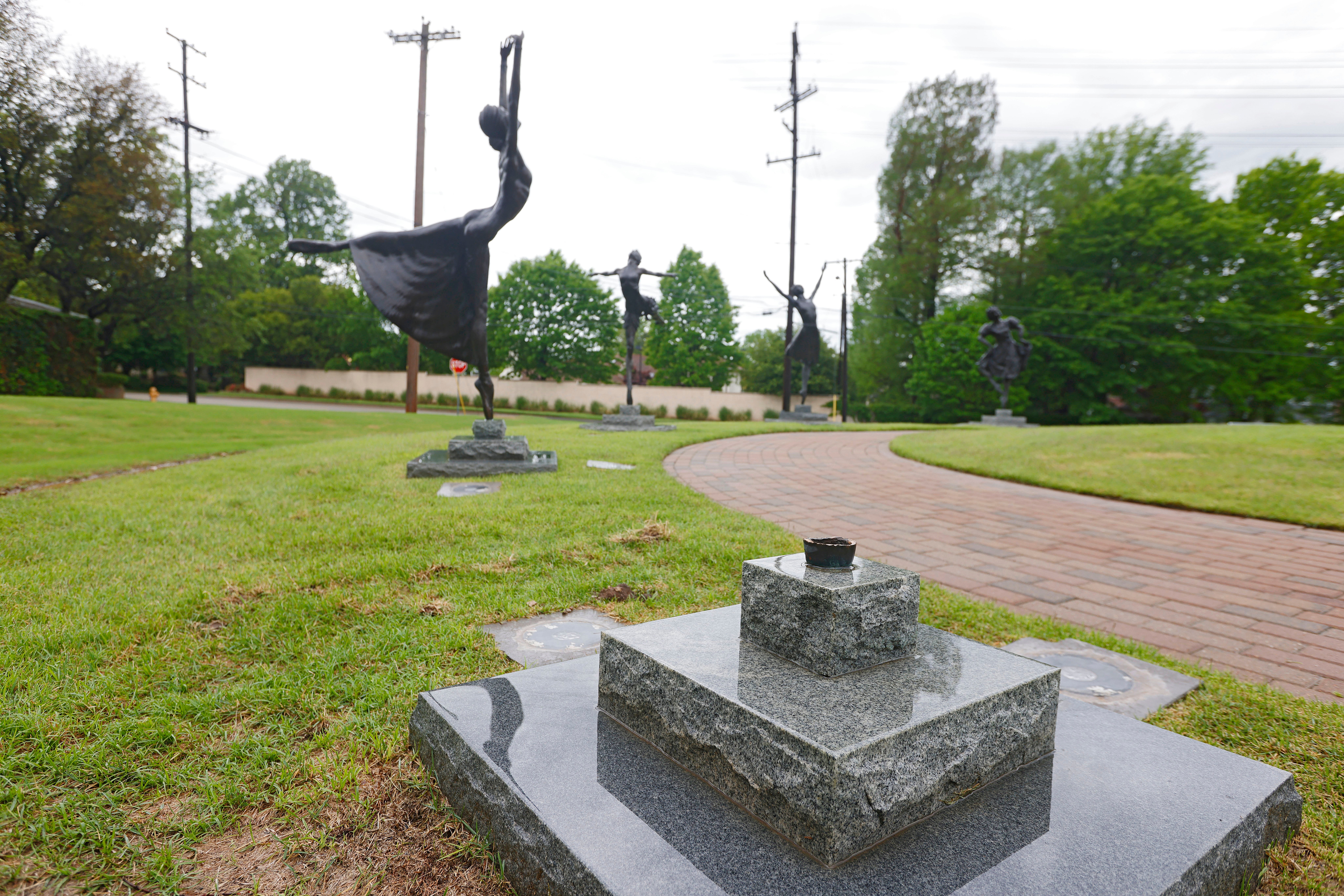 Statue was one of five representing Indigenous ballerinas installed on the grounds of the museum