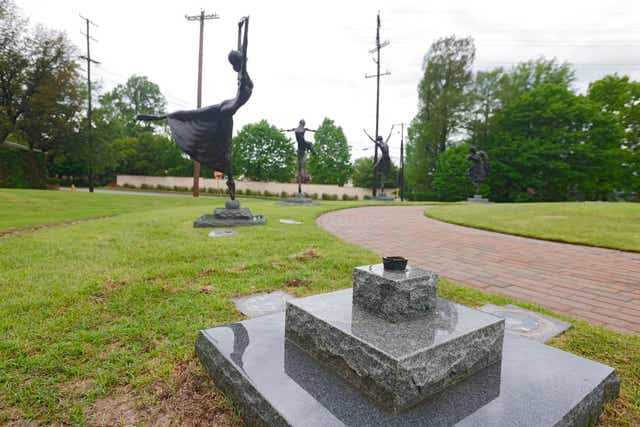 <p>Statue was one of five representing Indigenous ballerinas installed on the grounds of the museum</p>
