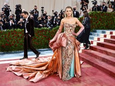 Met Gala 2022 - live: Red carpet kicks off with ‘Gilded Glamour’ theme for 2022