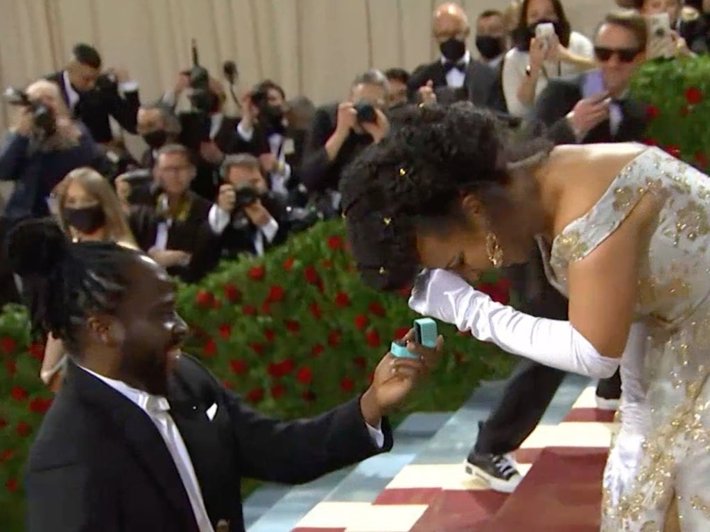 Met Gala red carpet interrupted by marriage proposal for Commissioner of NYC Cultural Affairs