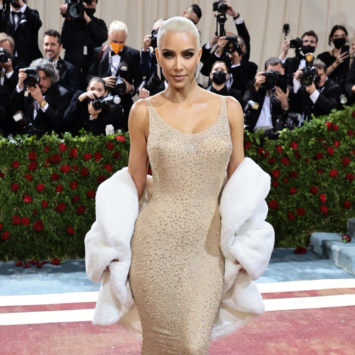 kim kardashian dress Kim Kardashian was spotted in a sheer lace dress while stepping out for a dinner date, allegedly with Lewis Hamilton, on Monday night in Paris. See more on Just Jared. #KimKardashian Photos: @