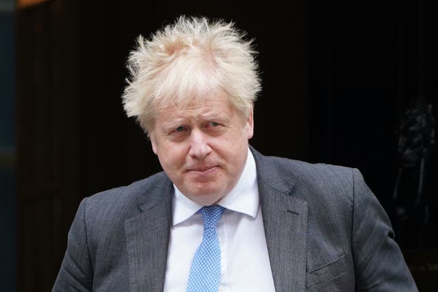 Prime Minister Boris Johnson is facing pressure to resign over the partygate scandal (PA Wire)
