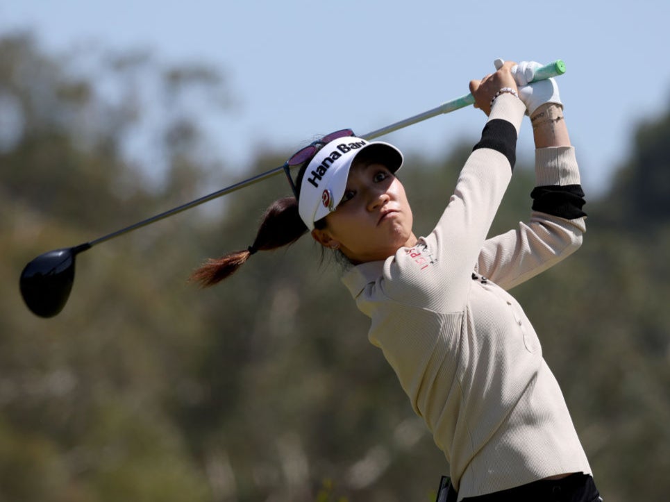 Lydia Ko in action during the final round of the Palos Verdes Championship