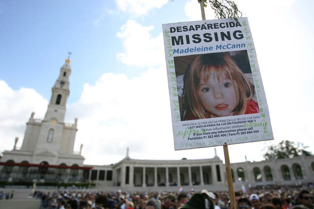 Chica desaparecida de Portugal