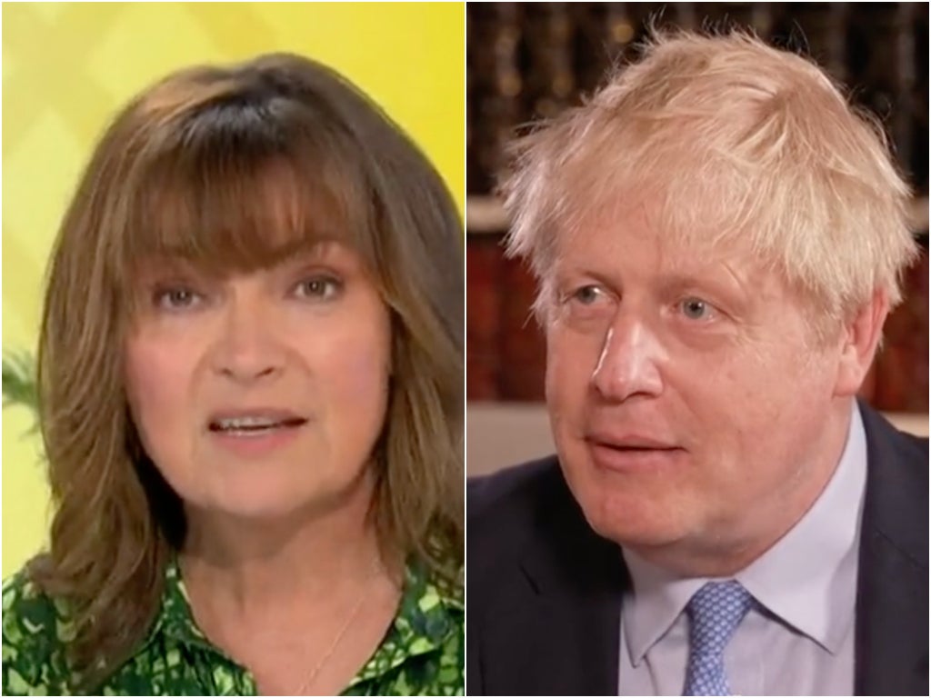 Lorraine Kelly says Boris Johnson not knowing who she is ‘made my morning’