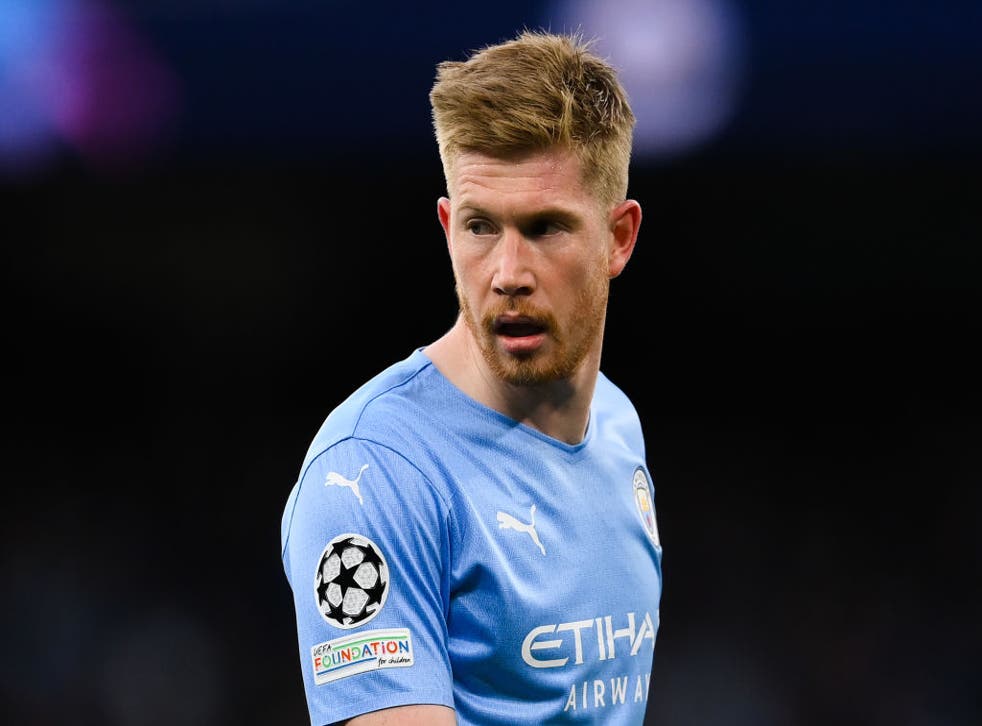 <p>Kevin De Bruyne and Manchester City will take a 4-3 lead into the second leg </p>