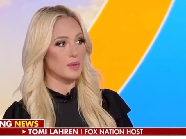 <p>Fox Nation host Tomi Lahren has been mocked for her comments on the Democrats and Roe v Wade </p>
