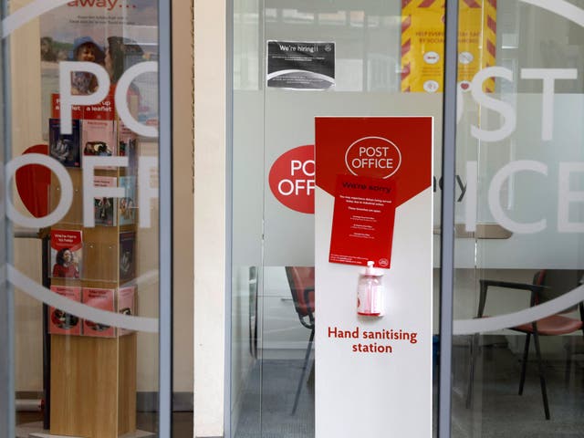 <p>Workers at 114 Crown Post Offices have walked out in a dispute over pay</p>