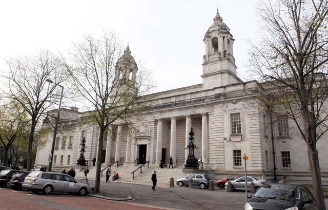 Natalie Steele was detained under the Mental Health Act at Cardiff Crown Court for the manslaughter of her two-year-old son Reid (PA)
