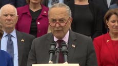 Chuck Schumer addresses leaked Roe v Wade opinion: ‘This decision would be an abomination’