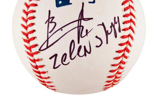Zelenskyy Baseball Auction