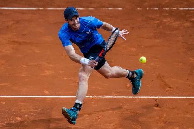 Andy Murray, pictured, beat Denis Shapovalov in three sets (Manu Fernandez/AP)