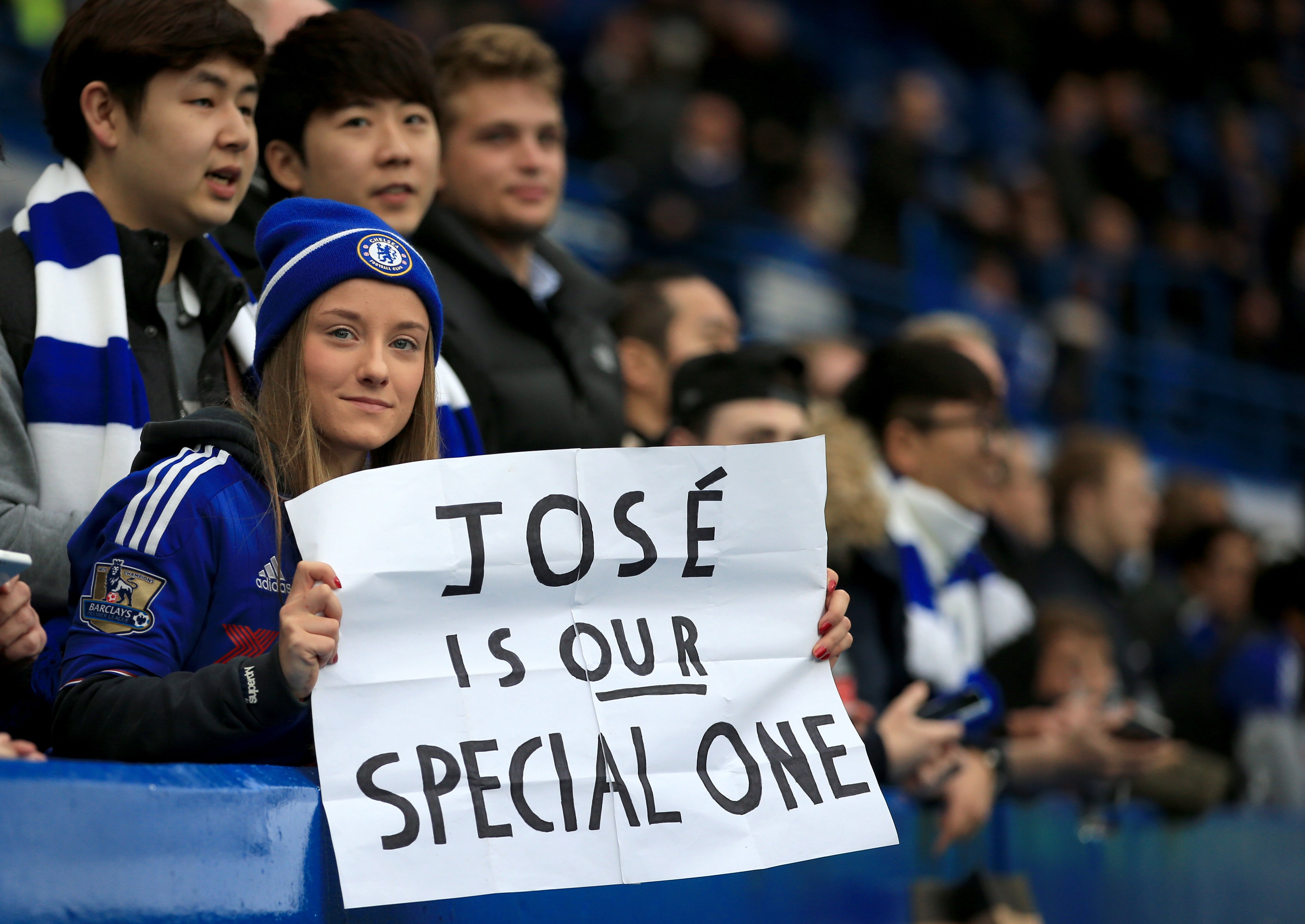 Chelsea fans hail Jose Mourinho as the ‘Special One’ (John Walton/PA)