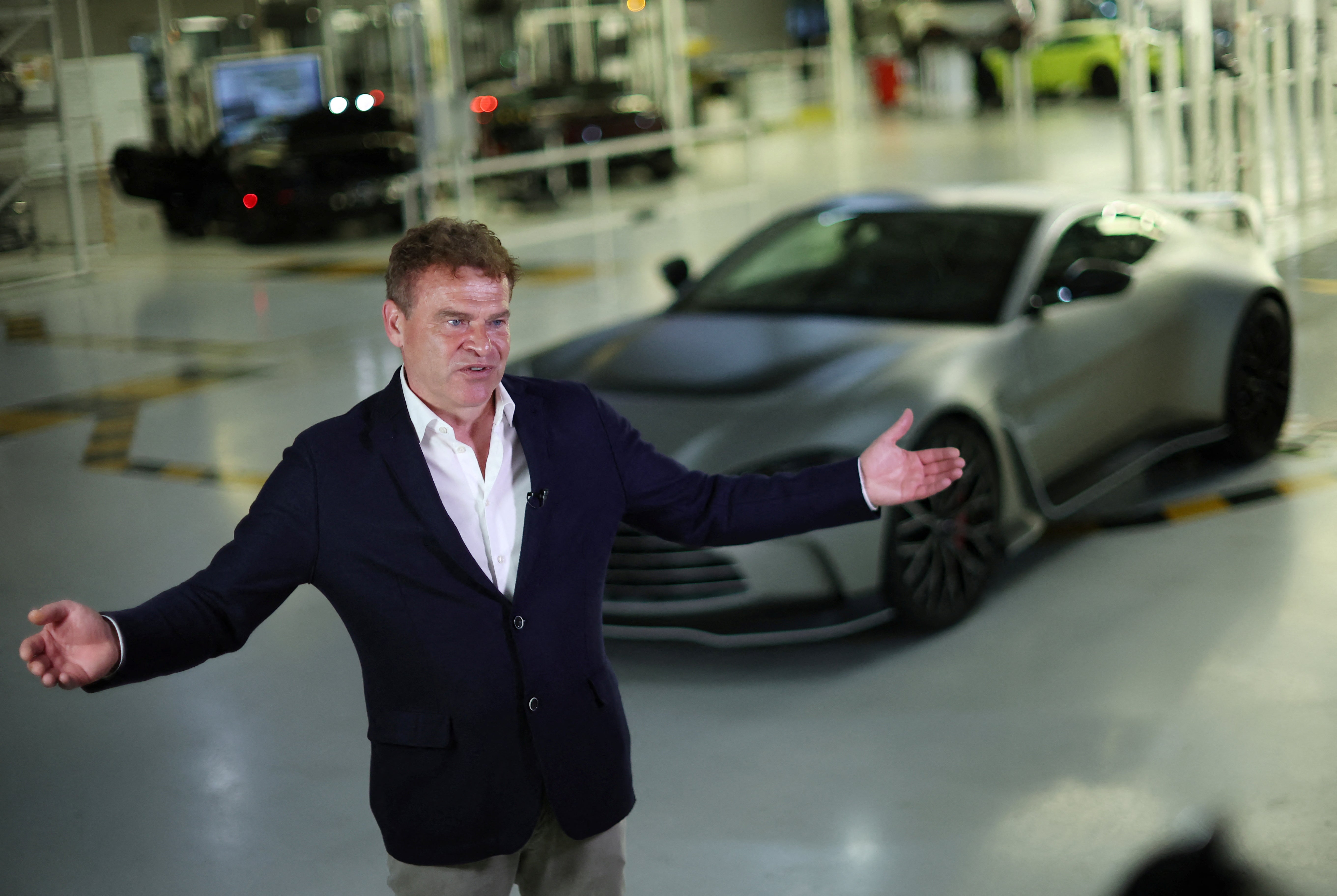 Tobias Moers had been Aston Martin CEO since August 2020