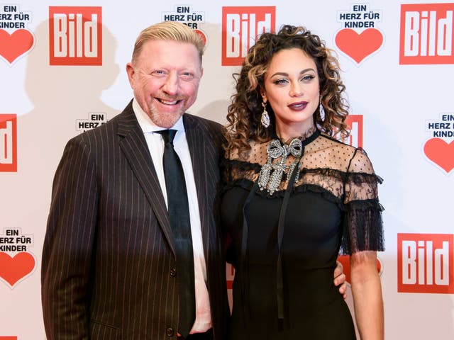 <p>Boris Becker’s estranged wife Lilly Becker has said he is ‘doing as well as he can be’ in prison</p>