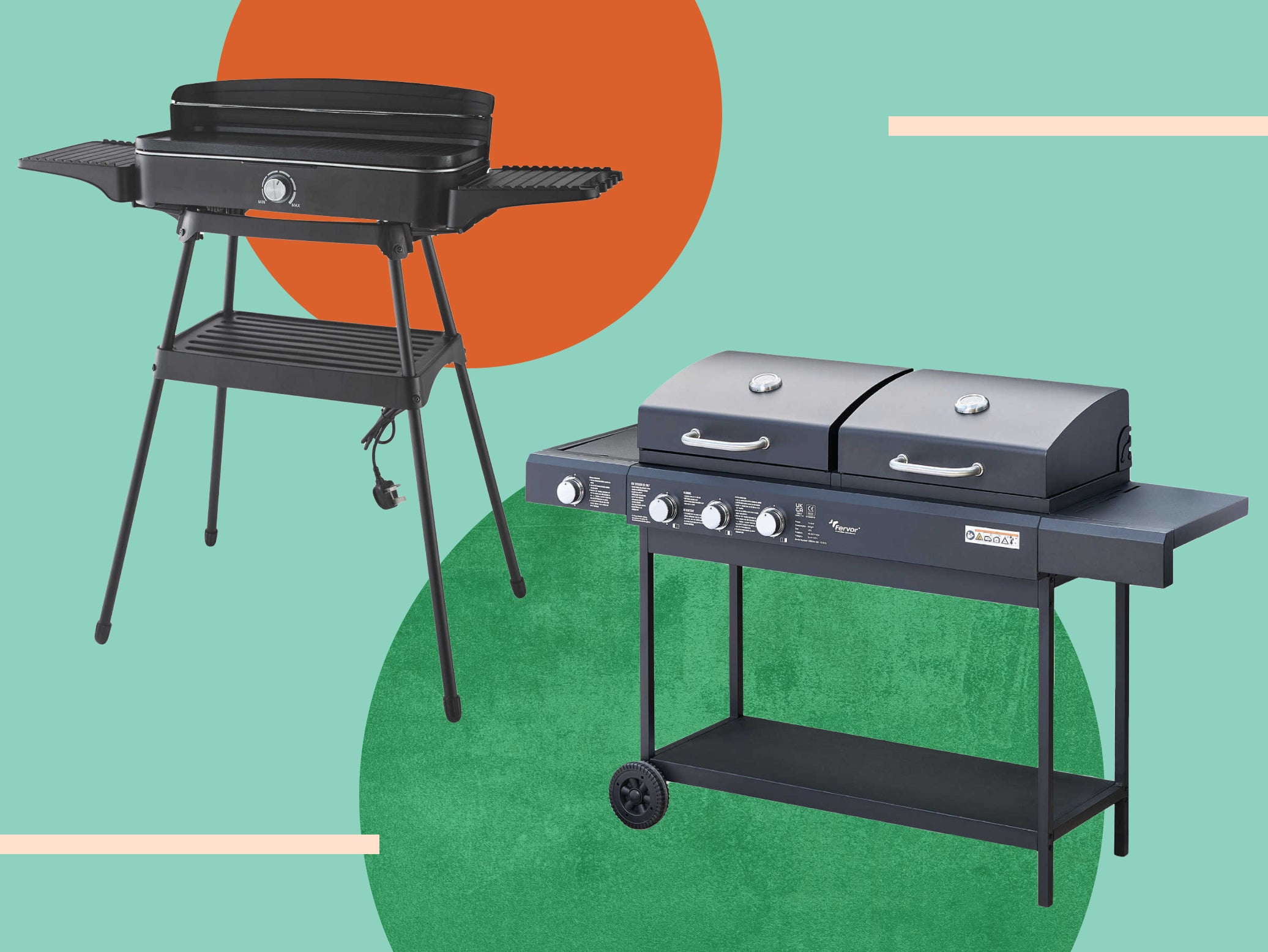 The outdoor cooking range starts from £39.99