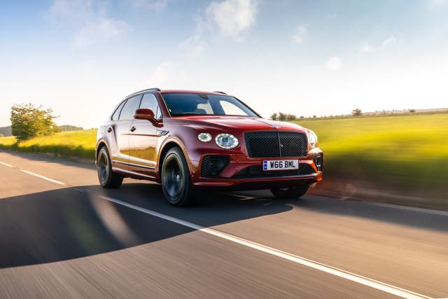 <p>The Bentayga has had a bit of a facelift, with  a bolder front</p>