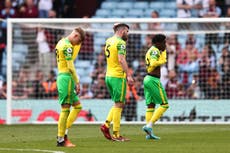 Relegated Norwich left demoralised after Webberball’s poor return