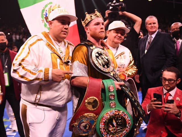 <p>Canelo is widely considered to be the pound-for-pound number one in boxing</p>