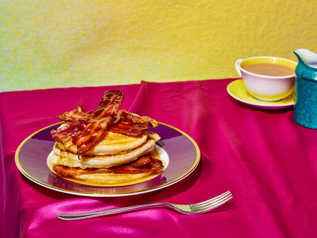 <p>The reality star eats these pancakes every morning </p>