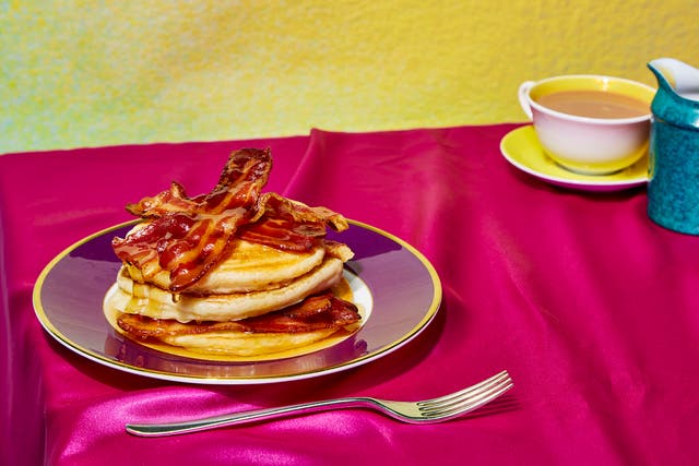 <p>The reality star eats these pancakes every morning </p>