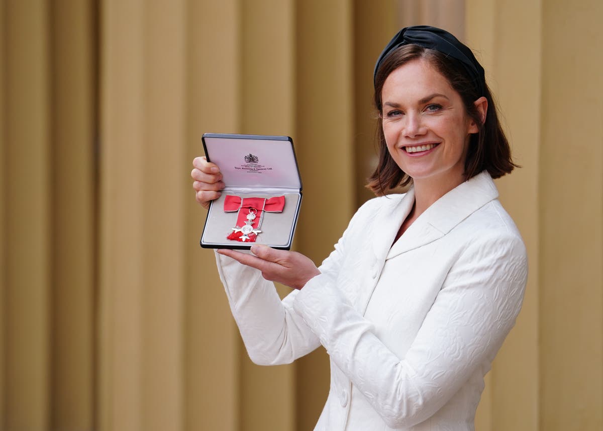 Award-winning actress Ruth Wilson jokes she will wear MBE ‘every time I go out’