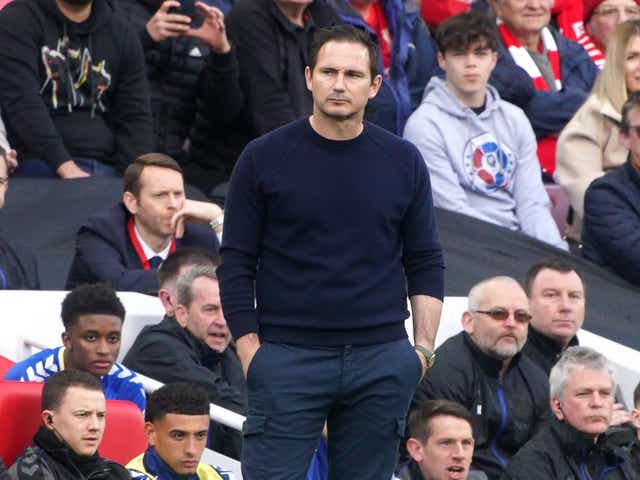 <p>Frank Lampard’s side lost at Anfield</p>