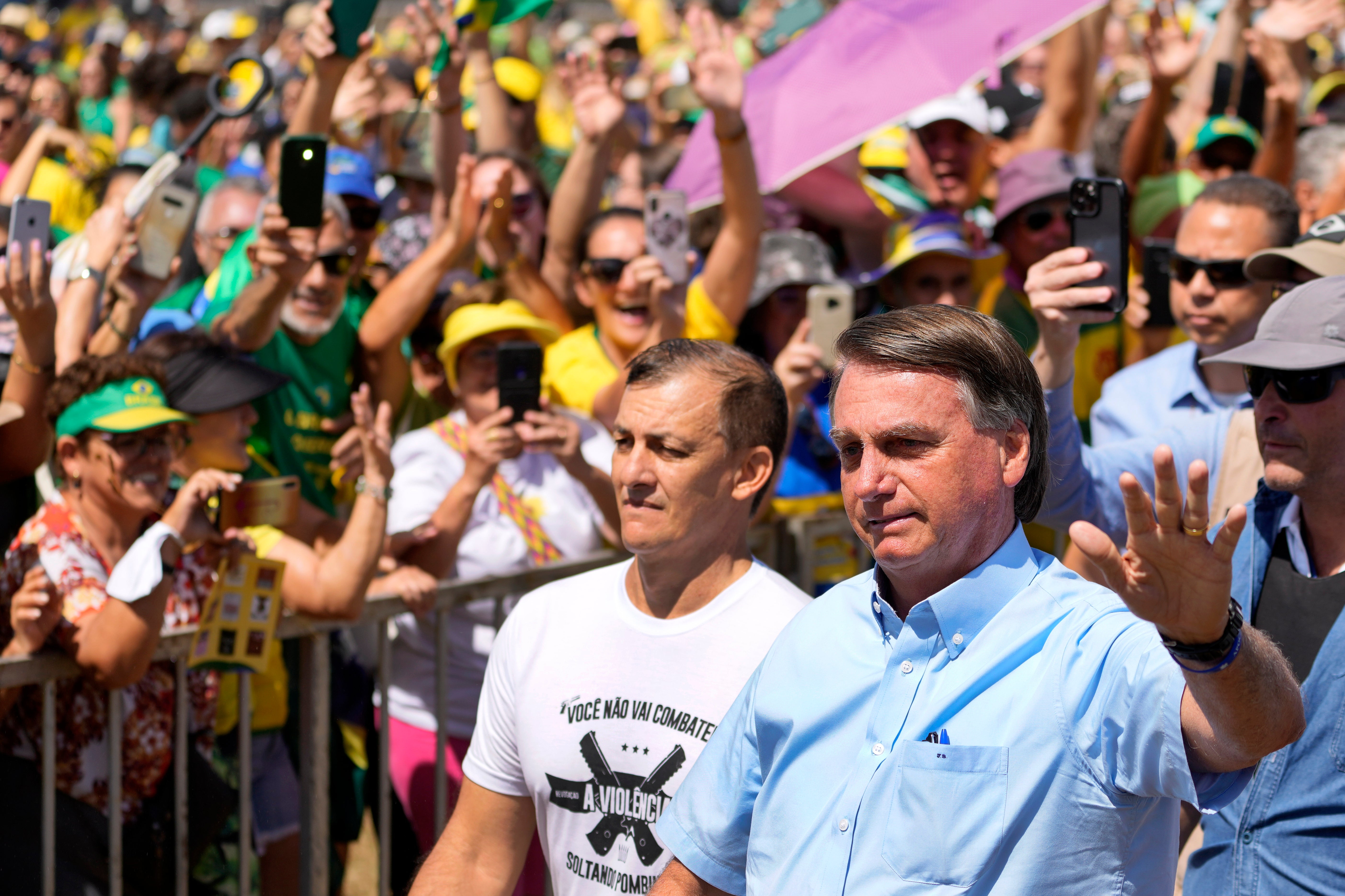 Brazil Bolsonaro Demonstration