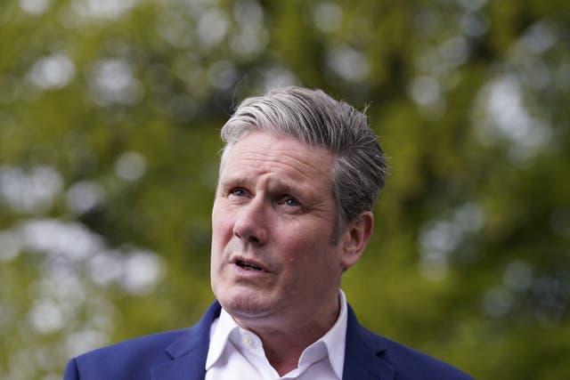 <p>Labour leader Sir Keir Starmer called the Tories ‘out of touch’ (Danny Lawson/PA)</p>