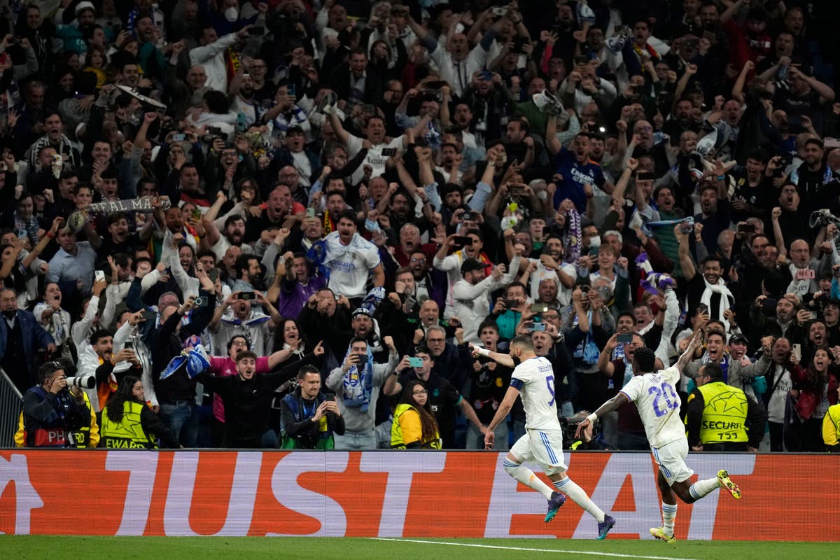 Real Madrid&rsquo;s fightback sends Manchester City crashing out of Champions League