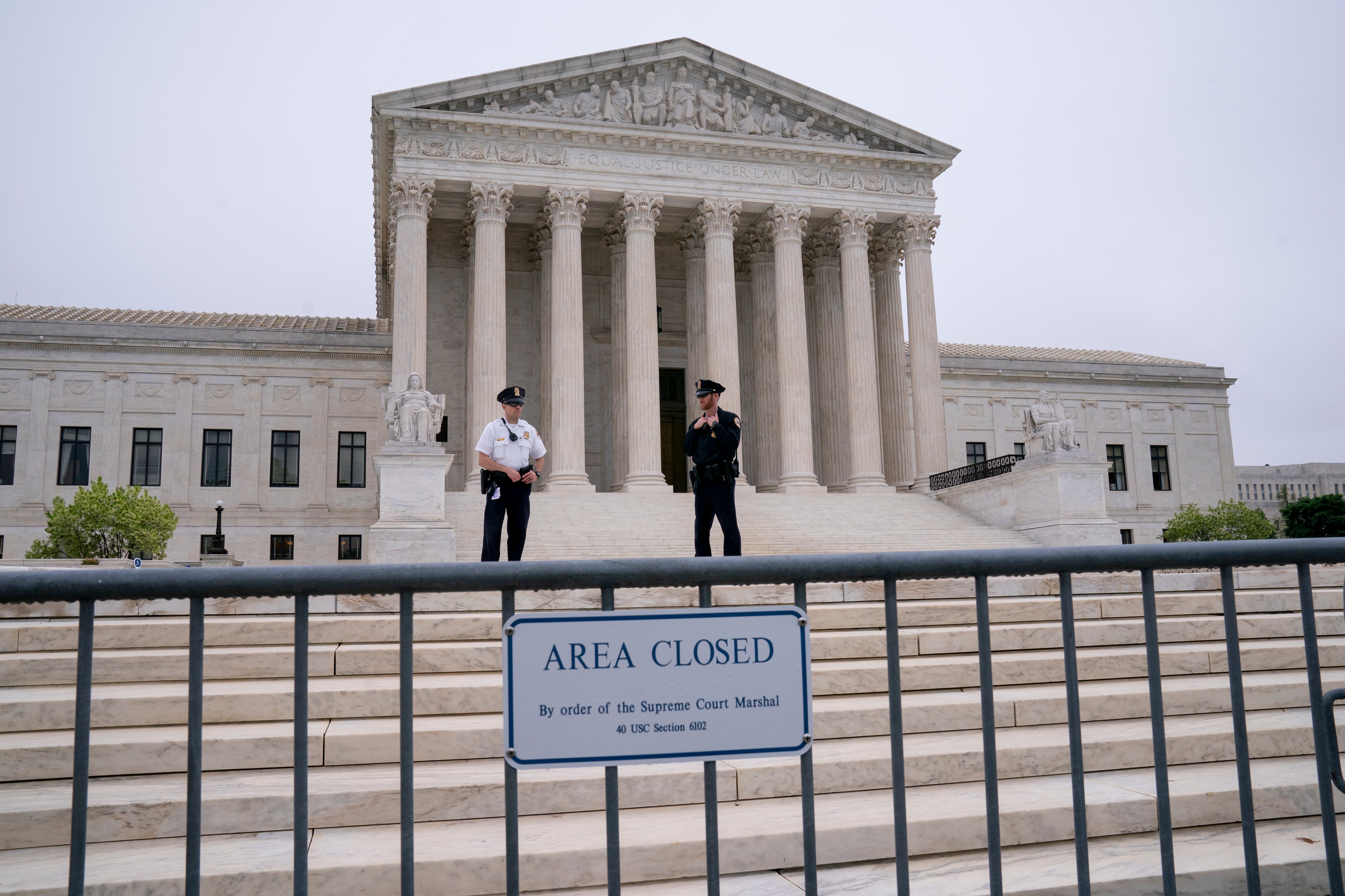 Supreme Court Abortion Security